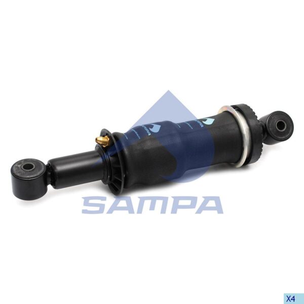 Mola Pneumática da Cabine Suspenção Traseira do FH clássico - 22144200